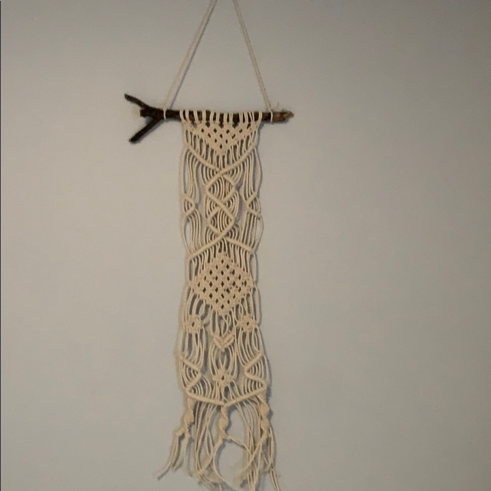 Macrame wall hang